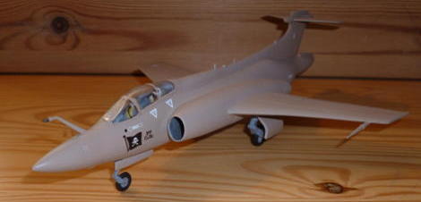 picture of the completed model