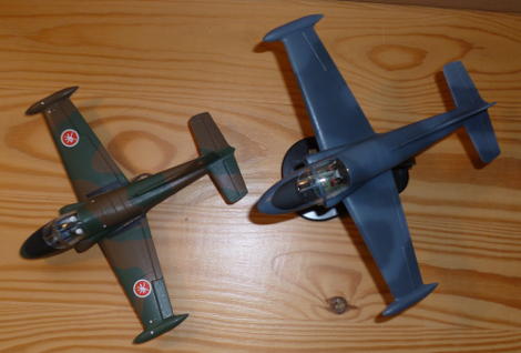 picture of the completed model