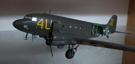 finished airplane