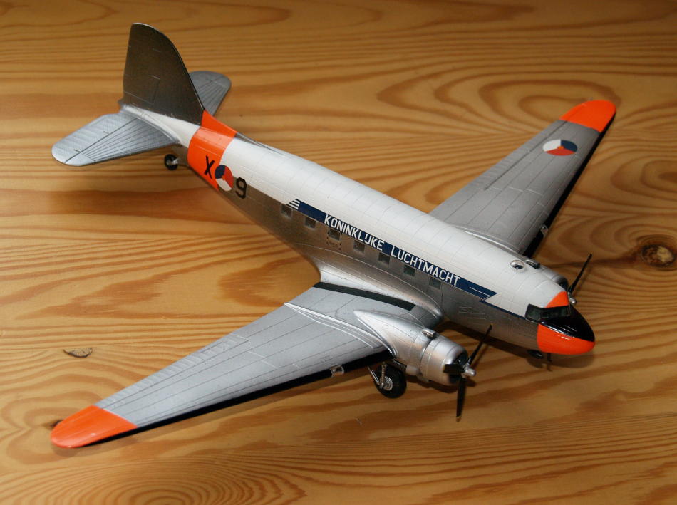 picture of the completed model