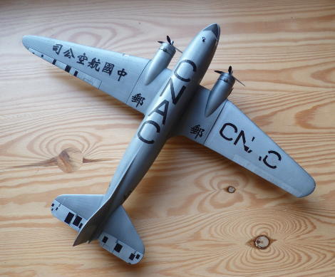 Picture of the finished model