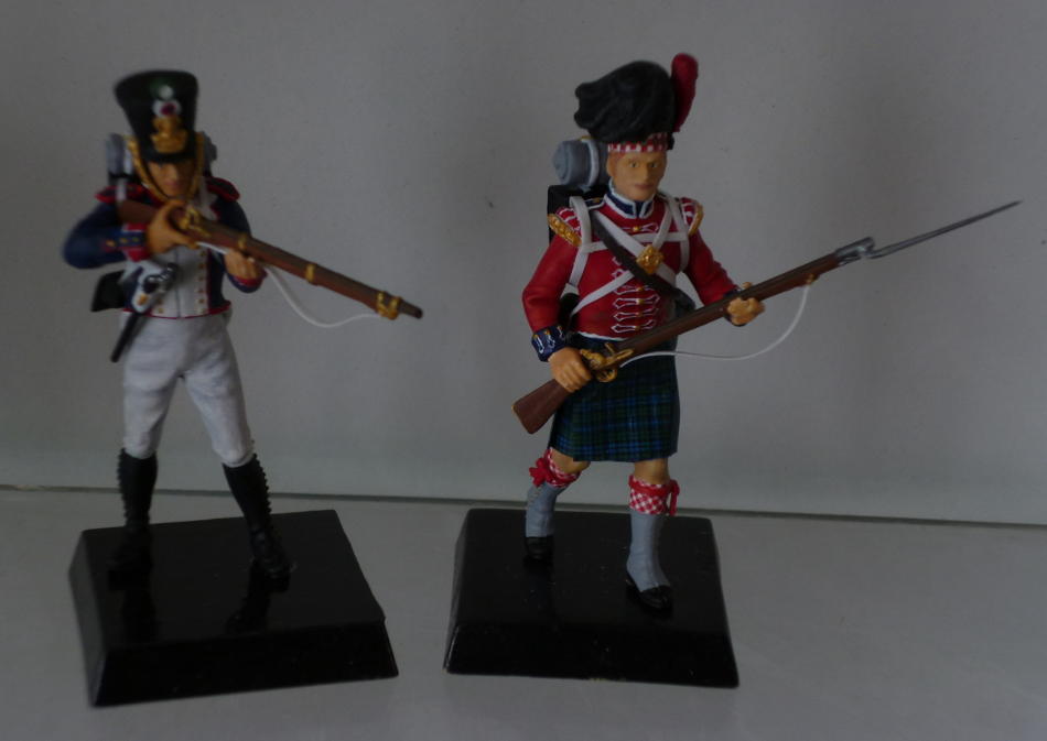 Picture of both finished models
