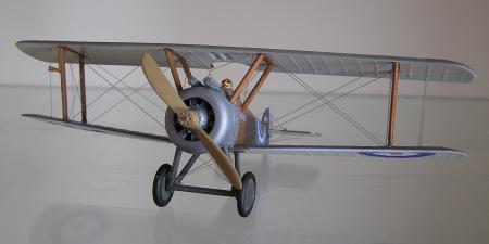 View of the front side of the plane