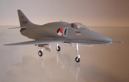 Right-front view of the plane