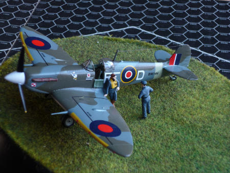 Port side view of completed kit