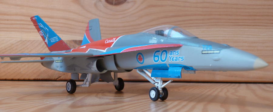 finished model