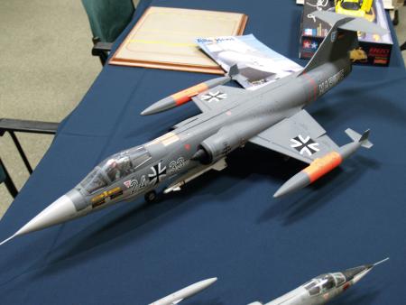 Die-cast Starfighter also belonging to Jaap Delis