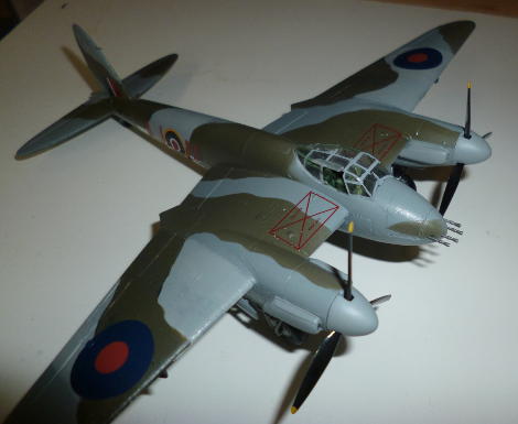 Picture of the finished model