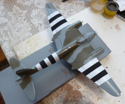 finished airplane