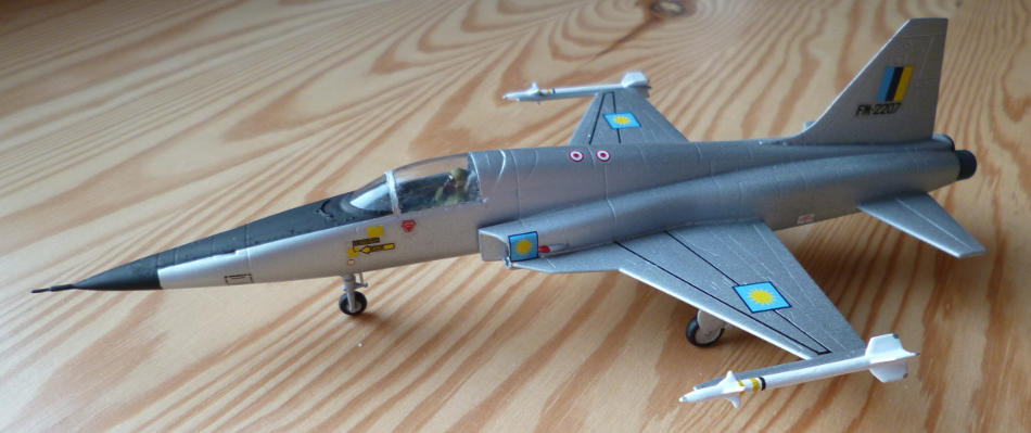 Picture of the finished model