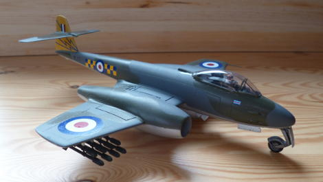 Picture of the finished model