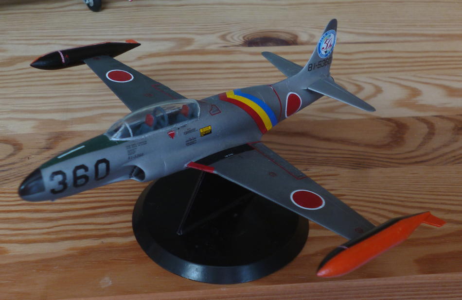 finished model