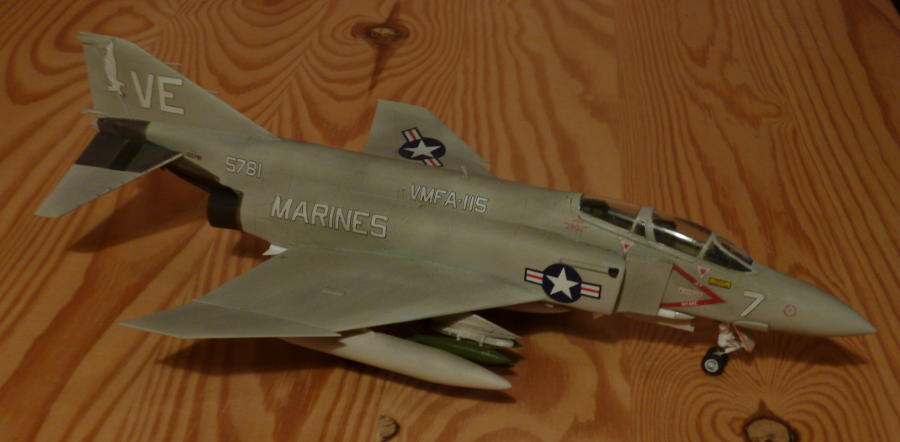 finished model