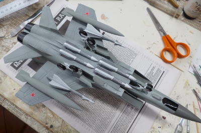 Picture of the finished model