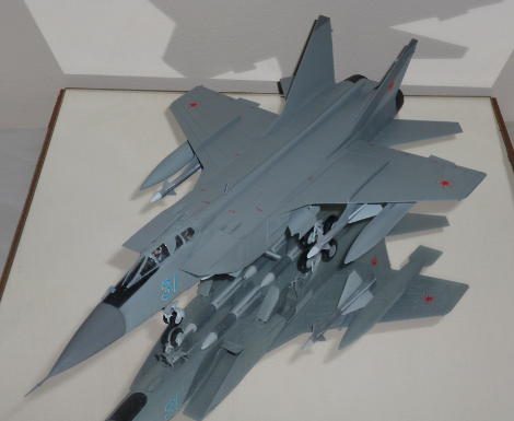 Picture of the finished model
