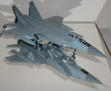 Picture of the finished model