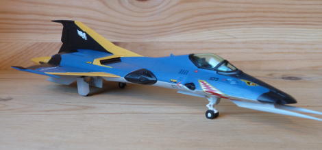 picture of the completed model