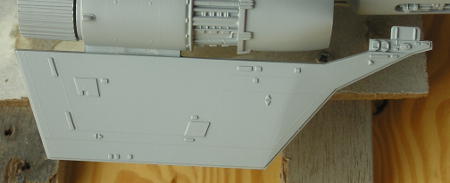 View of the original right wing